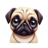 Pug Breed Art