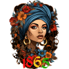 Black Woman 1865 Juneteenth