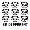 BE DIFFERENT Panda