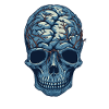 Psychology Psychologist Skull