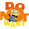 Minions vill inte skrika Minion