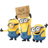 Minions allegri minion appena scappare qui