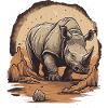 Rhinoceros Rhino Rhinoceros