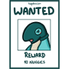 hugadino WANTED Dino, cute dinosaur