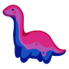 hugadino bi dino, cute dinosaur