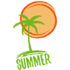 Holidays and summer in paradise