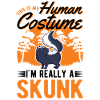 Stinktier Kostüm Halloween