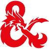 Dungeons And Dragons Small Logo In Red