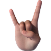 Horn sign (face)