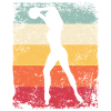 Gym Ball Retro Rhythmic Gymnastics