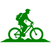 Backpack Mountainbiker