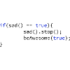 Stop being sad!