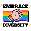 Embrace Diversity (LGBTQ+ Design)