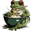 Juwel der Frosch