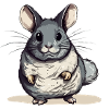 Mikai le chinchilla