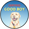 Certified Good Boy Reward Goldie