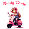 Fille de scooter