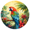 Cuban Red Macaw