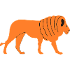 Lion brown