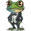 Tuxedo Frog