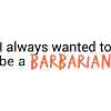 Character class: Barbarian (White)