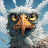 Lustighausen - Comic Style Eagle