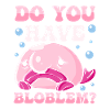 Blobfish Kostüm - Hässliches Blob Fischgesicht -