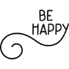be happy Spruch