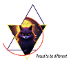 Hybride mi-hibou mi-renard