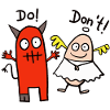 Angels and devils