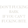 Who says A