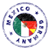 MEXICO GERMANY Stamp