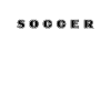 Fußball Schriftzug
