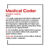 Codeur médical Profession Médical