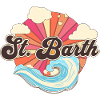 Saint Barthelemy Retro 80s Beach