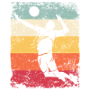 Volleyball Player Retro Beach Volleyball