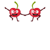Cherries Dancing Boogie Woogie Cherry
