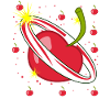 Cherry in space Cherries