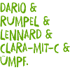 KoboldKroniken Main characters Green Writing