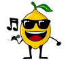 Lemon sings music lemons