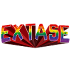 Ekstase Regenbogen Schrift