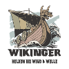 Wikinger Seefahrt Design