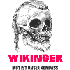 Wikinger Totenkopf Design
