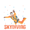 Skydiver Sky Freefall Base Jump