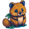 Cute quokka