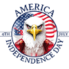 A eagle - Americans Independence Day