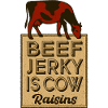 Beef jerky is