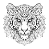 Mandala Tigre