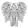 Mandala Elephant