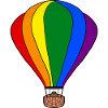 Rainbow Balloon